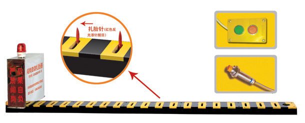 桂东县V3嵌入式闯岗自动扎胎器/阻车器